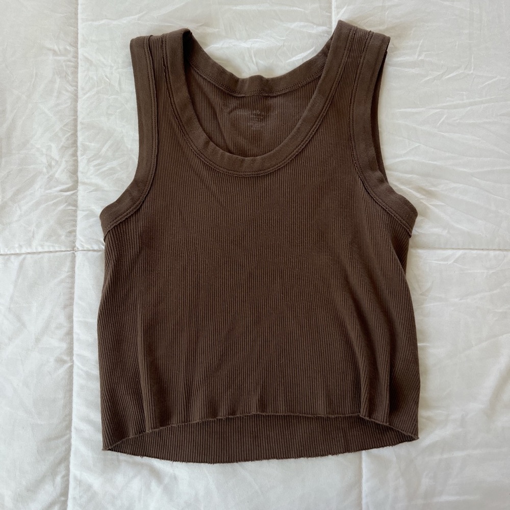 Brandy Melville Brown Tank Top